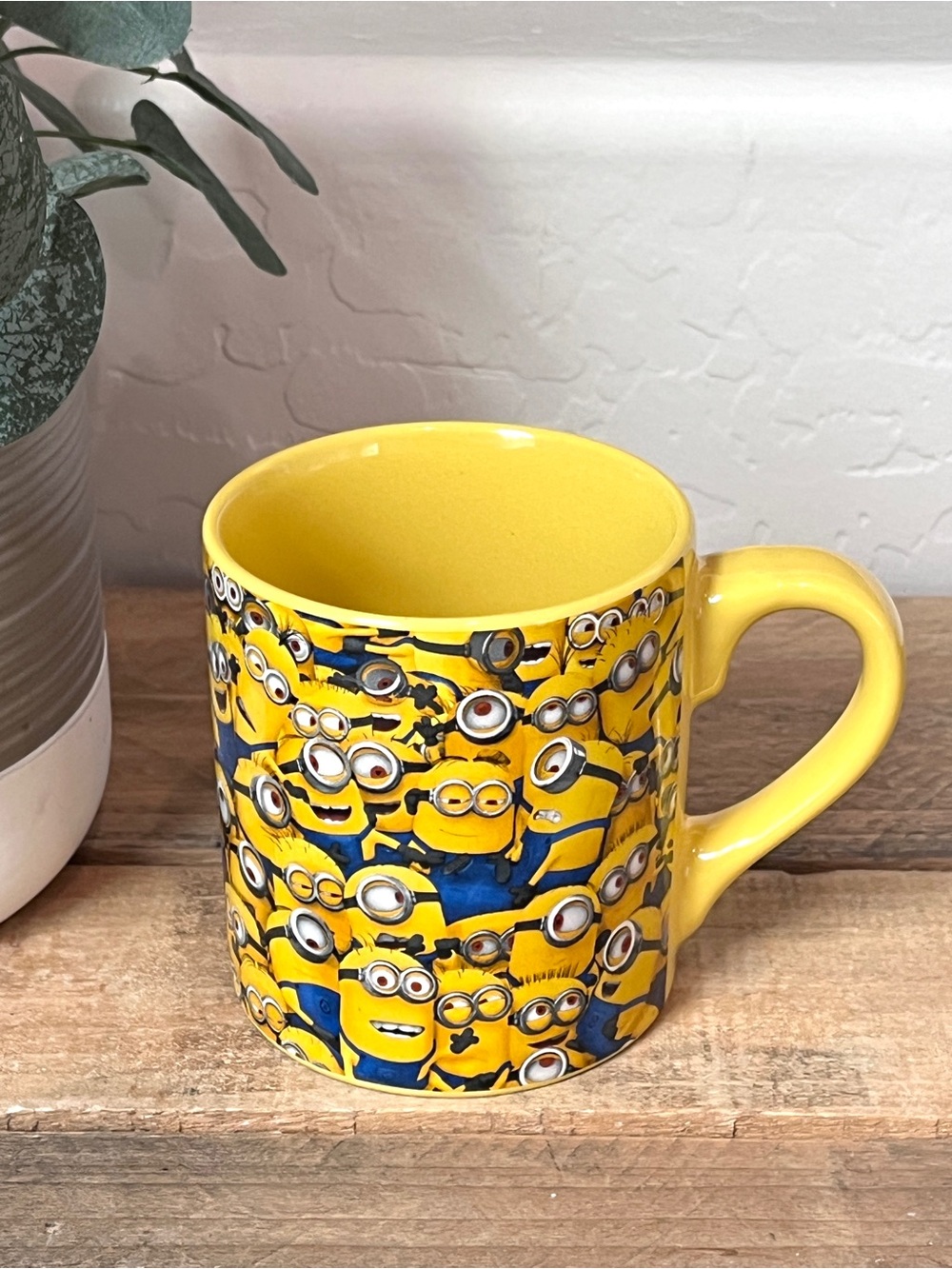 Silver Buffalo Despicable Me Cluttered Minions Ceramic Coffee Mug 14 oz